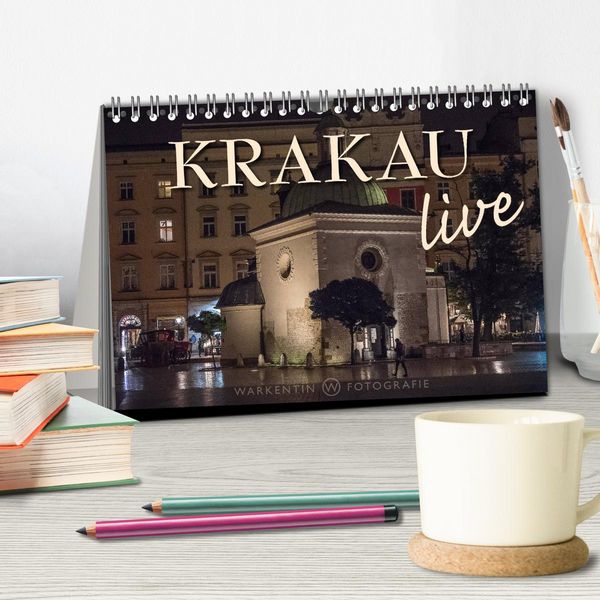 Produktbild: Krakau live (Tischkalender 2026 DIN A5 quer), CALVENDO Monatskalender