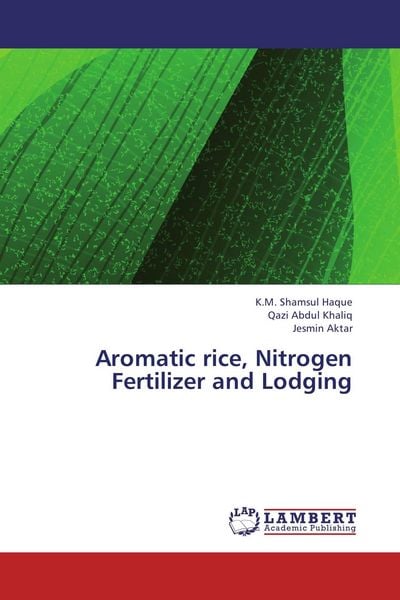 Produktbild: Aromatic rice, Nitrogen Fertilizer and Lodging