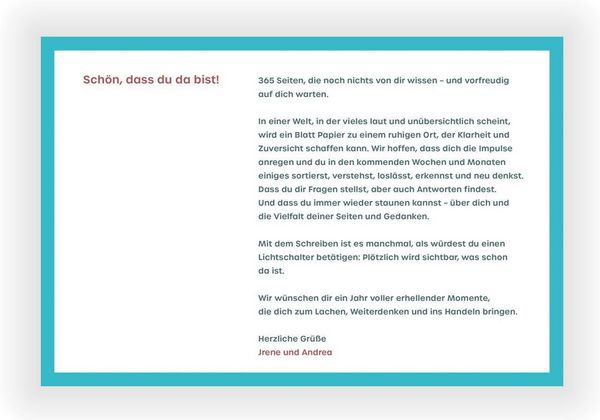 Produktbild: 365 neue Seiten von dir