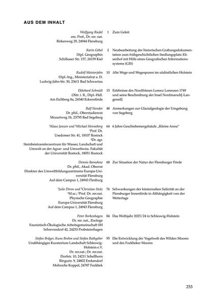 Produktbild: Natur- und landeskundliches Jahrbuch f&uuml;r Schleswig-Holstein, Hamburg und Mecklenburg 2025