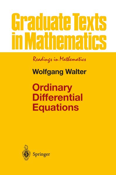 Produktbild: Ordinary Differential Equations