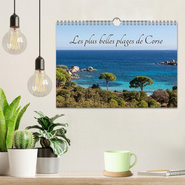 Produktbild: Les plus belles plages de Corse (Calendrier mural 2026 DIN A4 vertical), CALVENDO calendrier mensuel