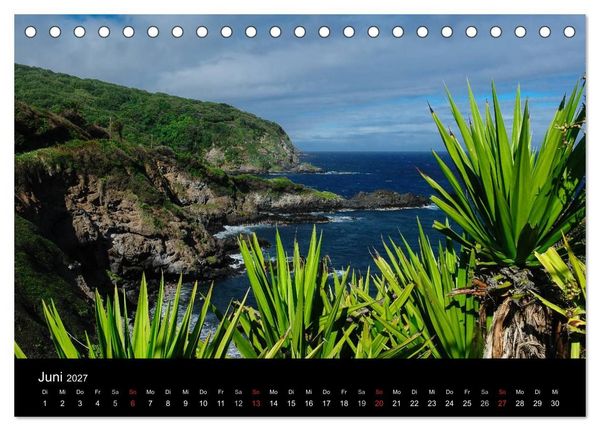 Produktbild: Hawaii - Oahu - Maui (Tischkalender 2027 DIN A5 quer), CALVENDO Monatskalender