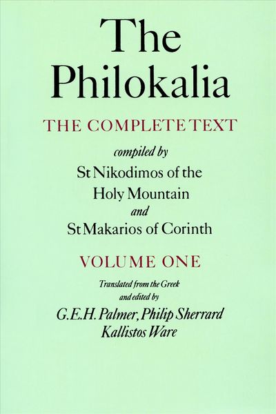Produktbild: The Philokalia, Volume 1