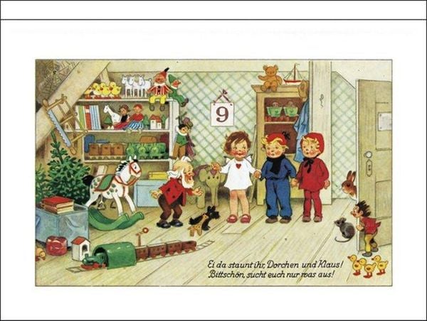 Produktbild: Advents-Abrei&szlig;kalender "Nostalgie im Advent"