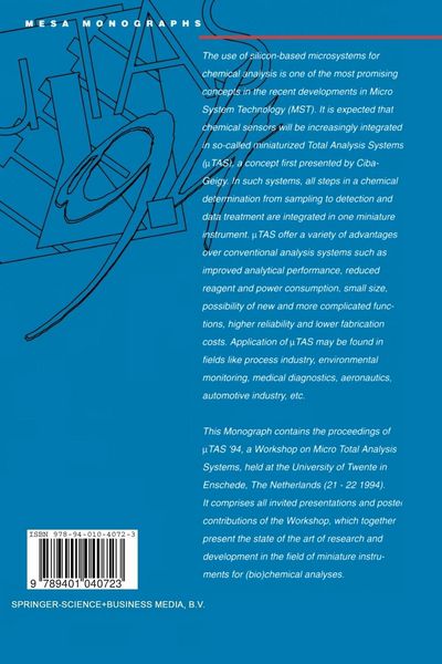 Produktbild: Micro Total Analysis Systems