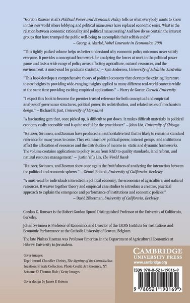 Produktbild: Political Power and Economic Policy