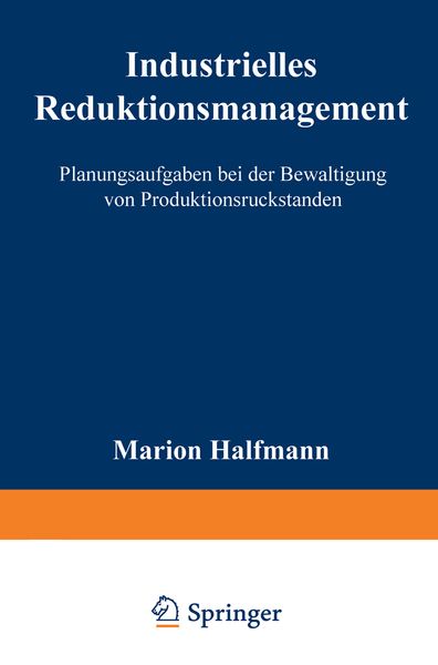 Produktbild: Industrielles Reduktionsmanagement