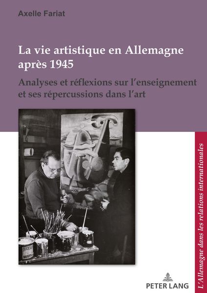 Produktbild: La vie artistique en Allemagne apr&egrave;s 1945