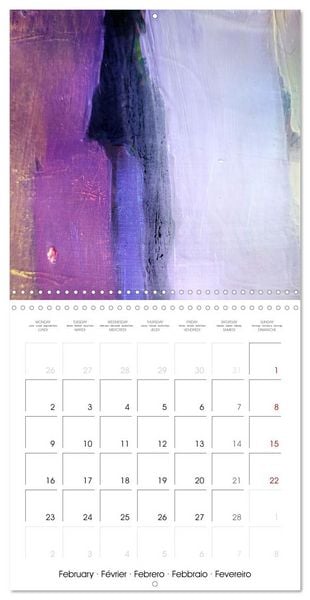 Produktbild: Finding silence in colours (Wall Calendar 2026 12 &times; 12 Inch) CALVENDO 12 Month Wall Calendar