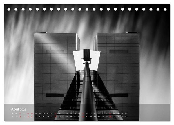 Produktbild: Direction Sky - Faszination Architektur 2026 (Tischkalender 2026 DIN A5 quer), CALVENDO Monatskalender