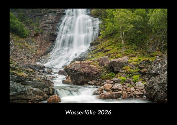 Produktbild: Wasserf&auml;lle 2026 Fotokalender DIN A3