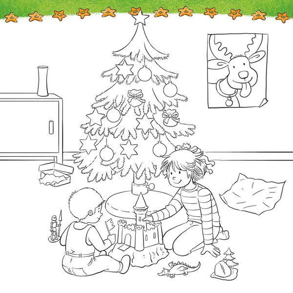Produktbild: Conni Gelbe Reihe (Besch&auml;ftigungsbuch): Mein dicker Weihnachts-Mitmach-Block