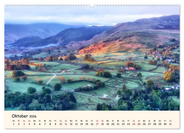 Produktbild: Lake District England (Wandkalender 2026 DIN A2 quer), CALVENDO Monatskalender