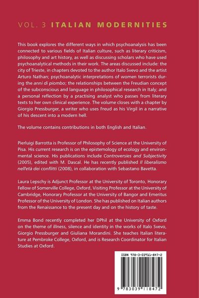 Produktbild: Freud and Italian Culture