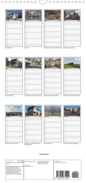 Produktbild: Familienplaner Gerstetten (Wandkalender 2022 , 21 cm x 45 cm, hoch)