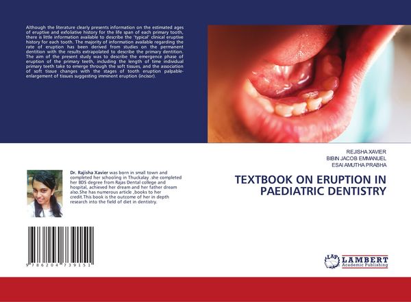Produktbild: Textbook On Eruption in Paediatric Dentistry