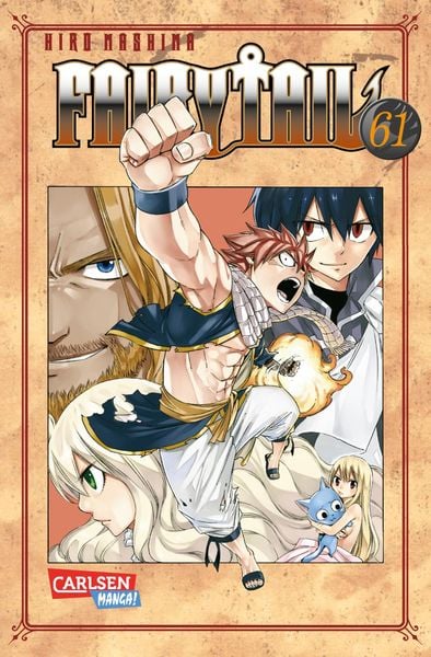 Fairy Tail 61, Taschenbuch von Hiro Mashima, Carlsen, 9783551799289