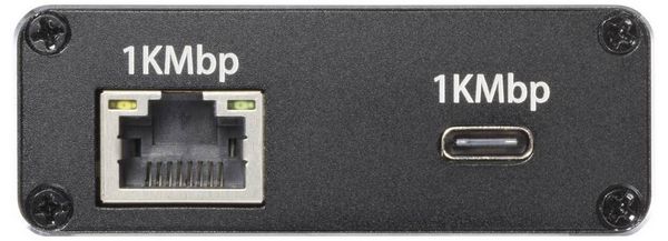 Produktbild: SpeaKa Professional SP-GNS-200 Netzwerkadapter/Hub 1 GBit/s USB-C&reg;, RJ45