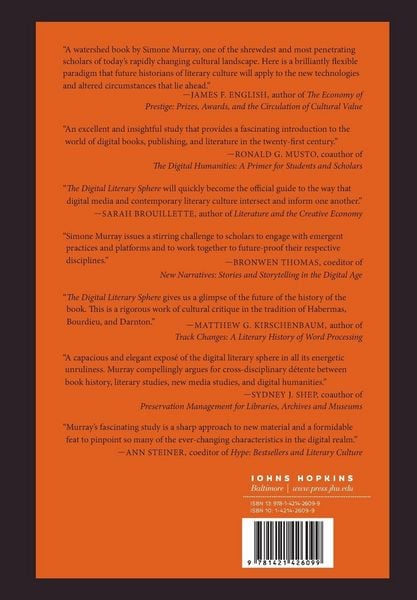 Produktbild: The Digital Literary Sphere