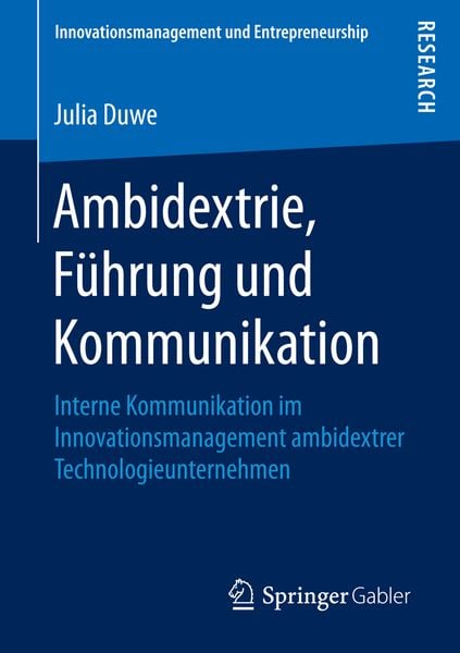 Produktbild: Ambidextrie, F&uuml;hrung und Kommunikation
