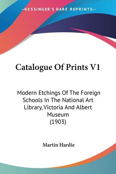 Produktbild: Catalogue Of Prints V1