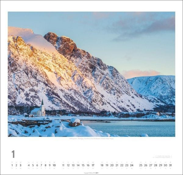 Produktbild: Norwegen Kalender 2027 - Im Land der Mitternachtssonne