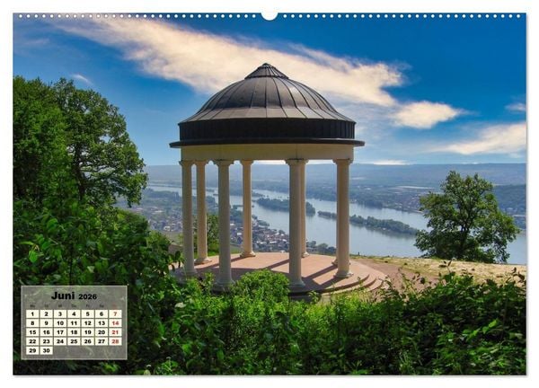 Produktbild: Vater Rhein von der Quelle bis zur M&uuml;ndung (Wandkalender 2026 DIN A2 quer), CALVENDO Monatskalender