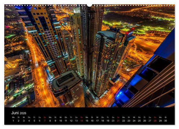 Produktbild: Dubai in Bildern (Wandkalender 2026 DIN A2 quer), CALVENDO Monatskalender