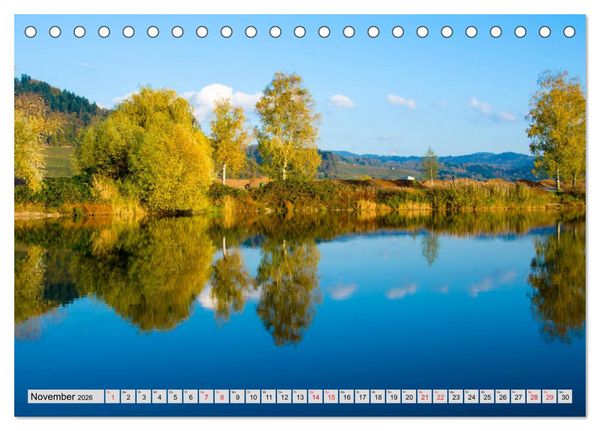 Produktbild: Zauberhaftes Kinzigtal (Tischkalender 2026 DIN A5 quer), CALVENDO Monatskalender