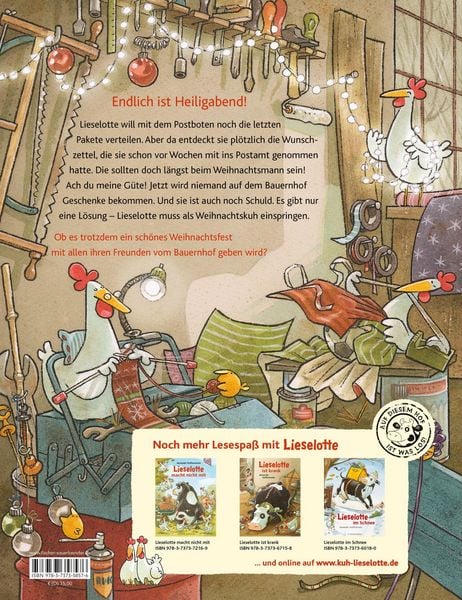 Produktbild: Lieselotte Weihnachtskuh