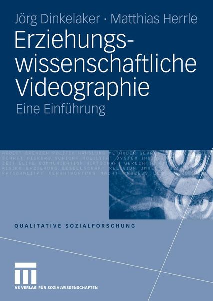 Produktbild: Erziehungswissenschaftliche Videographie