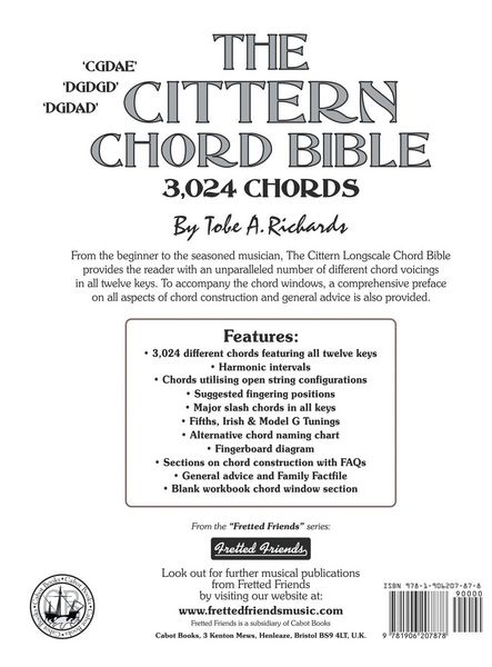 Produktbild: The Cittern Chord Bible