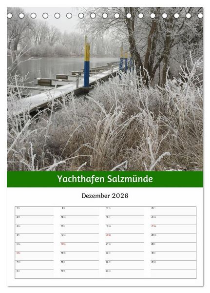 Produktbild: Natursch&ouml;nheiten aus Halle (Saale) (Tischkalender 2026 DIN A5 hoch), CALVENDO Monatskalender
