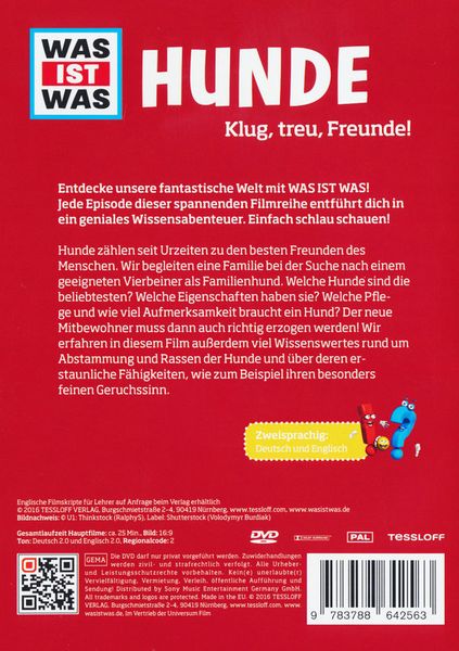 Produktbild: Was ist Was - Hunde - Klug, treu, Freunde!