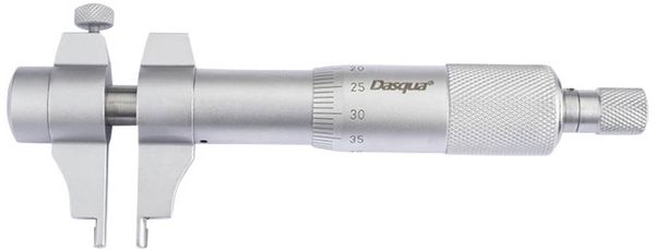 Dasqua 4911-8105 Innenmikrometer mit Kontrollmaß 5 - 30mm Ablesung: 0.01mm