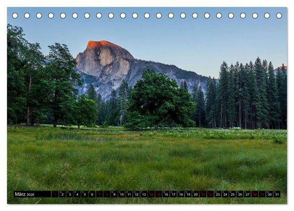 Produktbild: Landschafts Juwelen - Erlesene Landschaften der USA (Tischkalender 2026 DIN A5 quer), CALVENDO Monatskalender