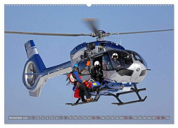 Produktbild: Helikopter in der Luft 2.0 (hochwertiger Premium Wandkalender 2026 DIN A2 quer), Kunstdruck in Hochglanz
