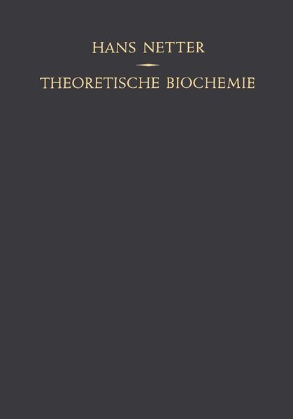 Produktbild: Theoretische Biochemie