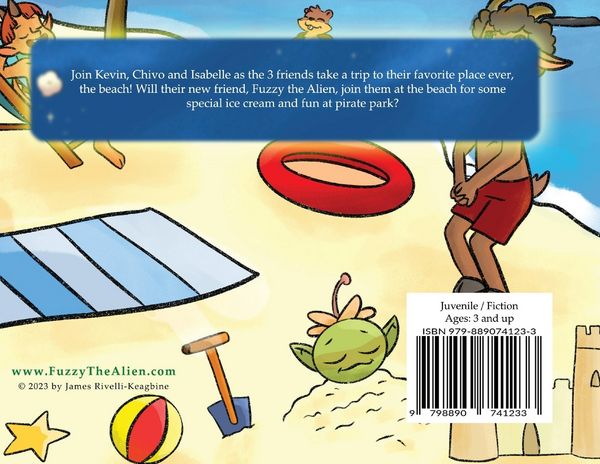 Produktbild: The Adventures of Fuzzy the Alien - Fuzzy Visits the Beach!