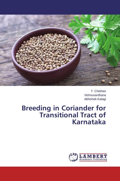 Produktbild: Breeding in Coriander for Transitional Tract of Karnataka