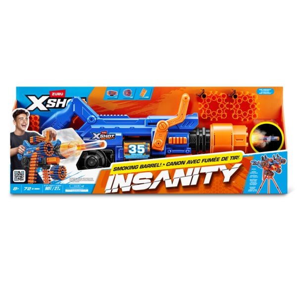 Produktbild: XSHOT - Insanity Smoking Barrel Blaster von ZURU
