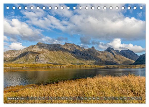 Produktbild: Norwegen - Mythos Landschaften (Tischkalender 2026 DIN A5 quer), CALVENDO Monatskalender
