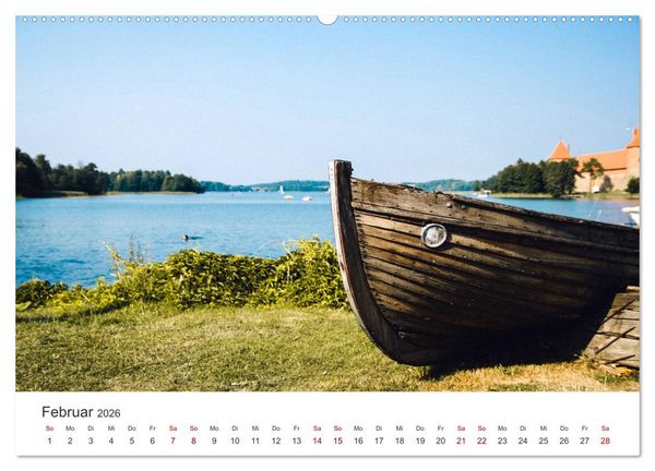 Produktbild: Litauen - Eine unvergessliche Reise ins Baltikum. (hochwertiger Premium Wandkalender 2026 DIN A2 quer), Kunstdruck in Hochglanz