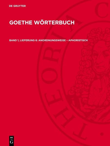 Produktbild: Anordnungsweise &ndash; aphoristisch
