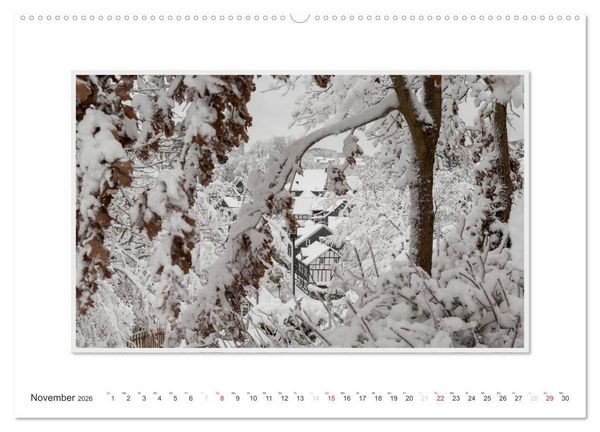 Produktbild: Emotionale Momente: Freudenberg &ndash; Ansichten einer Stadt. (hochwertiger Premium Wandkalender 2026 DIN A2 quer), Kunstdruck in Hochglanz