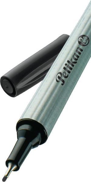 Produktbild: Pelikan Fineliner 96&reg; Schwarz, 1 St&uuml;ck