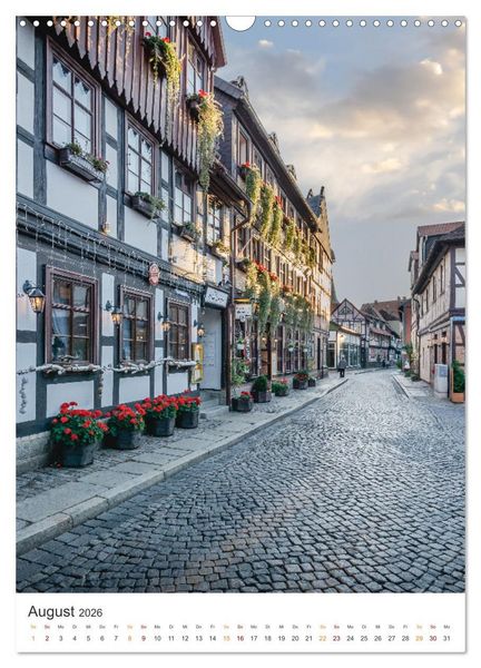Produktbild: Stadt Wernigerode (Wandkalender 2026 DIN A3 hoch), CALVENDO Monatskalender