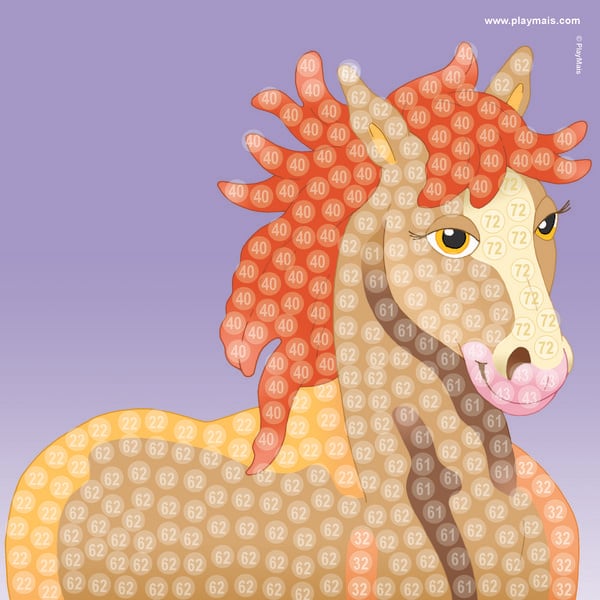 Produktbild: PlayMais Trendy Mosaic Horse