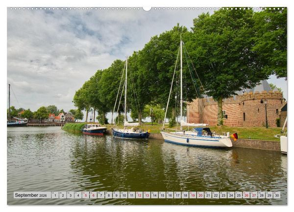 Produktbild: Streifz&uuml;ge durch den Norden der Niederlande (Wandkalender 2026 DIN A2 quer), CALVENDO Monatskalender
